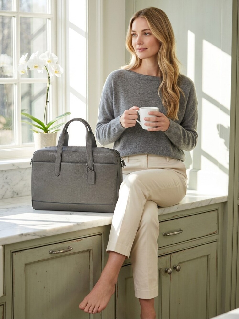 Coach Hamilton Briefcase (specifically the Portfolio or Laptop Brief) - Picture 9 of 9